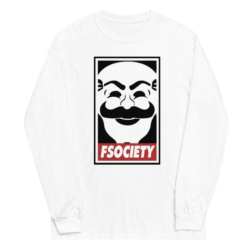 Camiseta FSOCIETY THS The Hacker Style camiseta-fsociety-ths-the-hacker-style